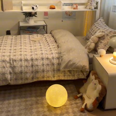 91家纺网 家纺一手货源 找家纺 2024新款小清新全棉印花学生宿舍三件套-68系列 D艾瑞