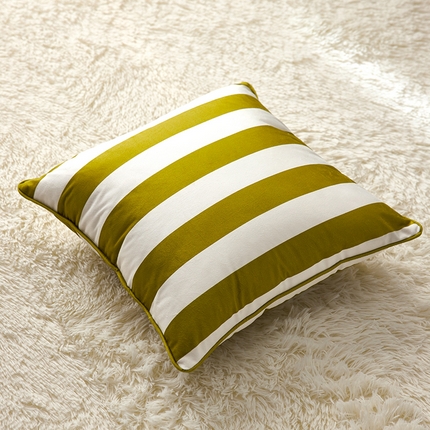 91家纺网 家纺一手货源 找家纺 （总）美茉家居 2024新款丝绒彩条方形抱枕