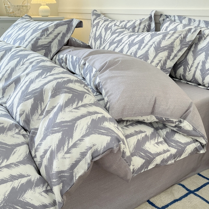 91家纺网 家纺一手货源 找家纺 2024新款小清新全棉印花四件套-68系列 D奔标