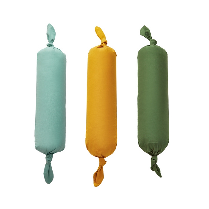 91家纺网 家纺一手货源 找家纺 （总）美茉家居 2024新款纯棉素色帆布糖果枕