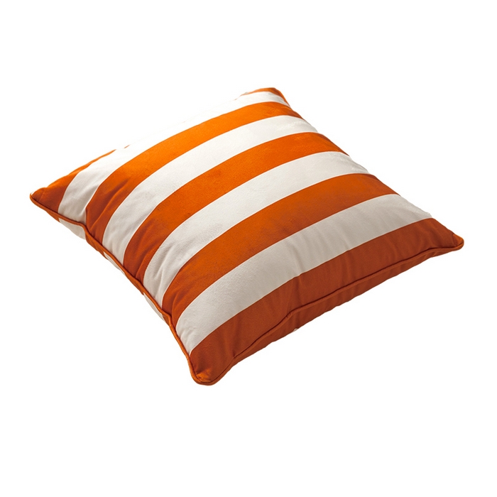 91家纺网 家纺一手货源 找家纺 （总）美茉家居 2024新款丝绒彩条方形抱枕