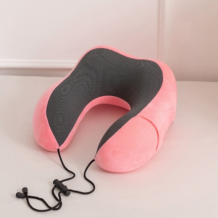 91家纺网 家纺一手货源 找家纺 （总）其乐枕芯 2024新款驼峰U型记忆棉护颈枕头枕芯超30天不退不换 