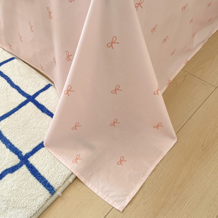 91家纺网 家纺一手货源 找家纺 （总）2024新款小清新全棉印花四件套-68系列