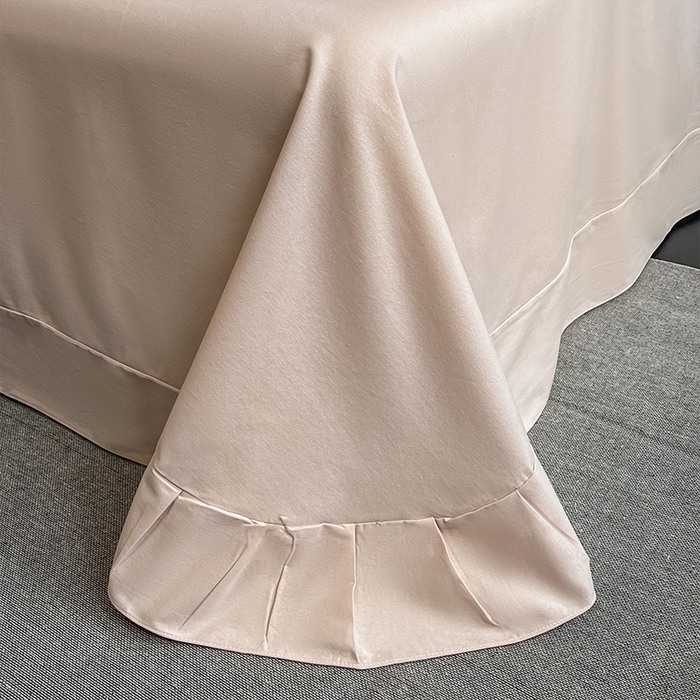 91家纺网 家纺一手货源 找家纺 格里芬家纺 2025新款花卉系列全棉加厚磨毛数码印花四件套（控价劵后标准208起） 梦幻熊熊-桔