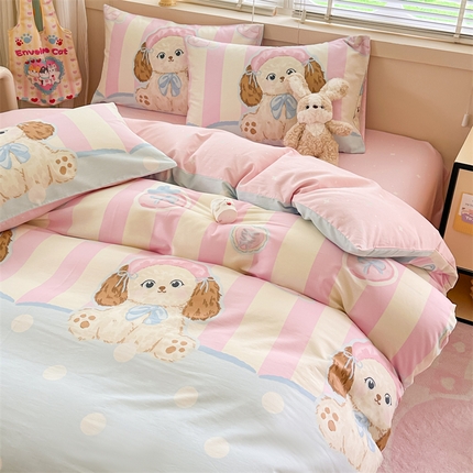 91家纺网 家纺一手货源 找家纺 （总）简宜家居（朝初家纺）2025新款40支全棉四件套