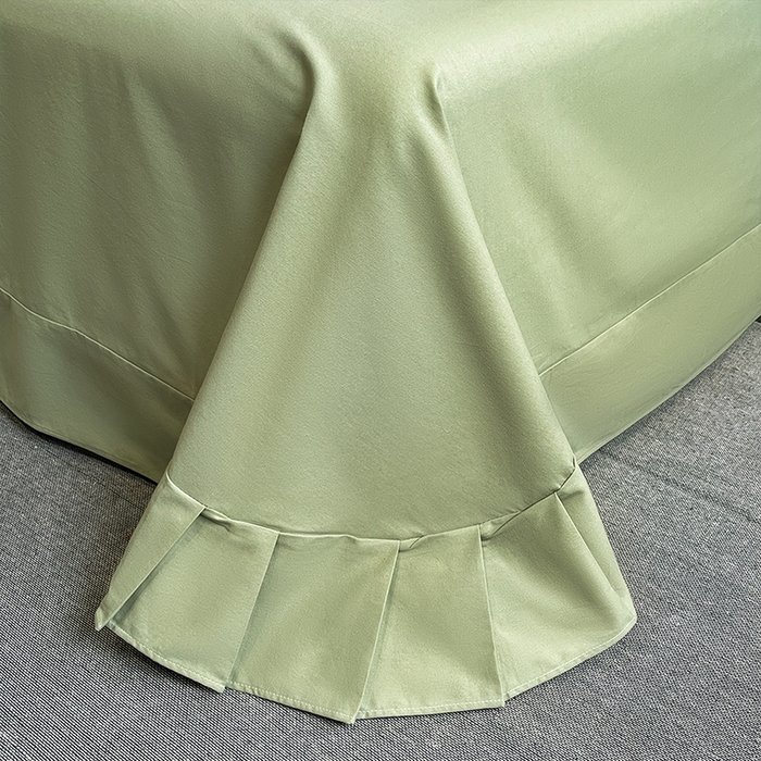 91家纺网 家纺一手货源 找家纺 格里芬家纺 2025新款花卉系列全棉加厚磨毛数码印花四件套（控价劵后标准208起） 苏绿缇