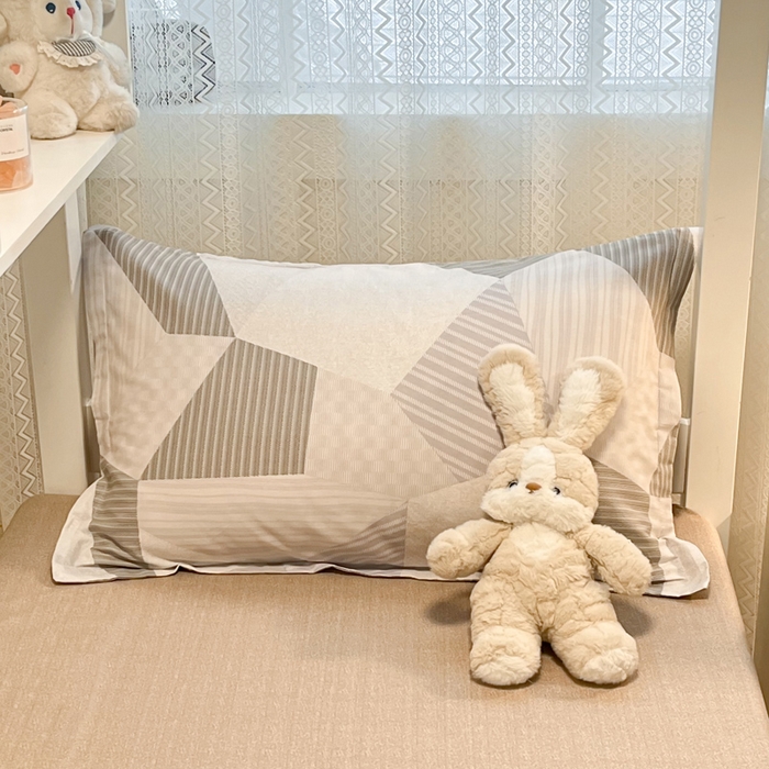 91家纺网 家纺一手货源 找家纺 2024新款小清新全棉印花学生宿舍三件套-68系列 D贝尔