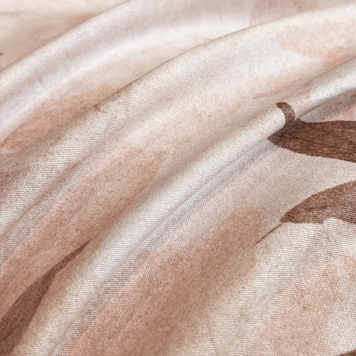 91家纺网 家纺一手货源 找家纺 格里芬家纺 2025新款花卉系列全棉加厚磨毛数码印花四件套（控价劵后标准208起） 米莉亚-粉