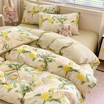 91家纺网 家纺一手货源 找家纺 （总）简宜家居（朝初家纺）2025新款40支全棉四件套