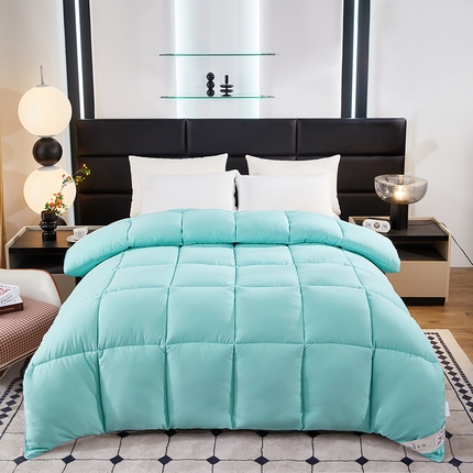 91家纺网 家纺一手货源 找家纺 （总）美之润家纺 2025新款全棉昆仑山羽丝绒冬被-舒蔓