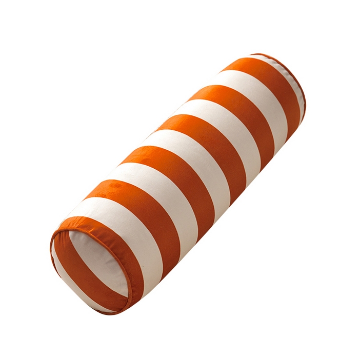 91家纺网 家纺一手货源 找家纺 （总）美茉家居 2024新款丝绒彩条糖果枕