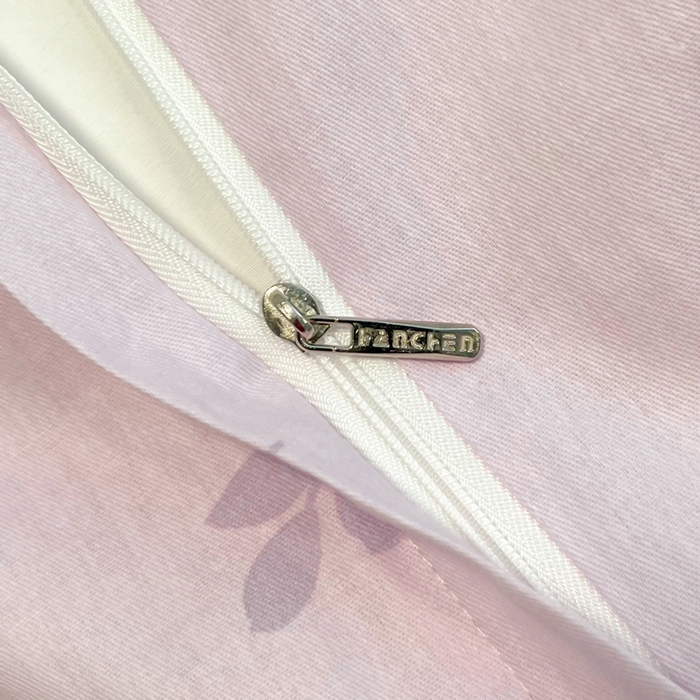 91家纺网 家纺一手货源 找家纺 2024新款小清新全棉印花学生宿舍三件套-68系列 B花之恋