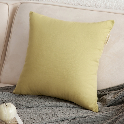 91家纺网 家纺一手货源 找家纺 （总）美茉家居 2024新款纯棉素色帆布方形抱枕