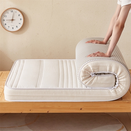 91家纺网 家纺一手货源 找家纺 （总）伊先生家纺 2024新款无印风学生款柔软舒适乳胶记忆棉款+无印风中软护脊乳胶椰棕款2合一