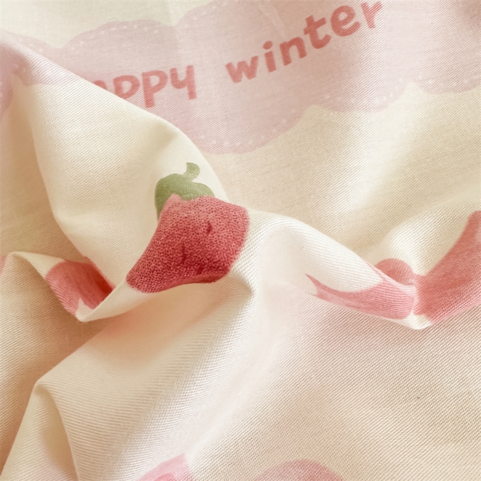 91家纺网 家纺一手货源 找家纺 简宜家居（朝初家纺）2025新款40支全棉四件套 蝴蝶结小兔