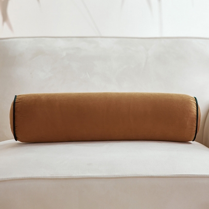 91家纺网 家纺一手货源 找家纺 （总）美茉家居 2024新款丝绒滚边糖果枕