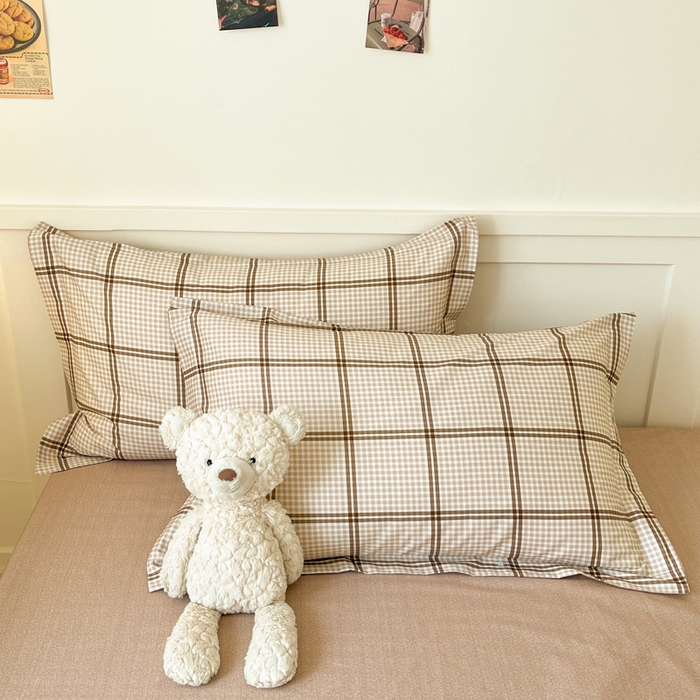 91家纺网 家纺一手货源 找家纺 2024新款小清新全棉印花四件套-68系列 D雅致