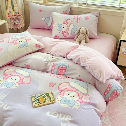 91家纺网 家纺一手货源 找家纺 （总）简宜家居（朝初家纺）2025新款40支全棉四件套