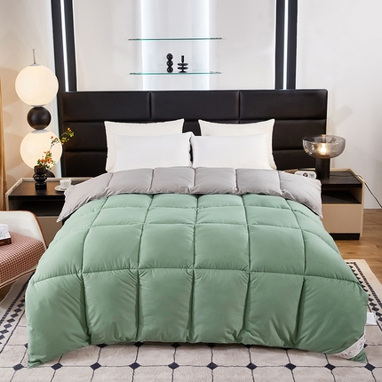 91家纺网 家纺一手货源 找家纺 （总）美之润家纺 2025新款全棉昆仑山羽丝绒冬被-舒蔓