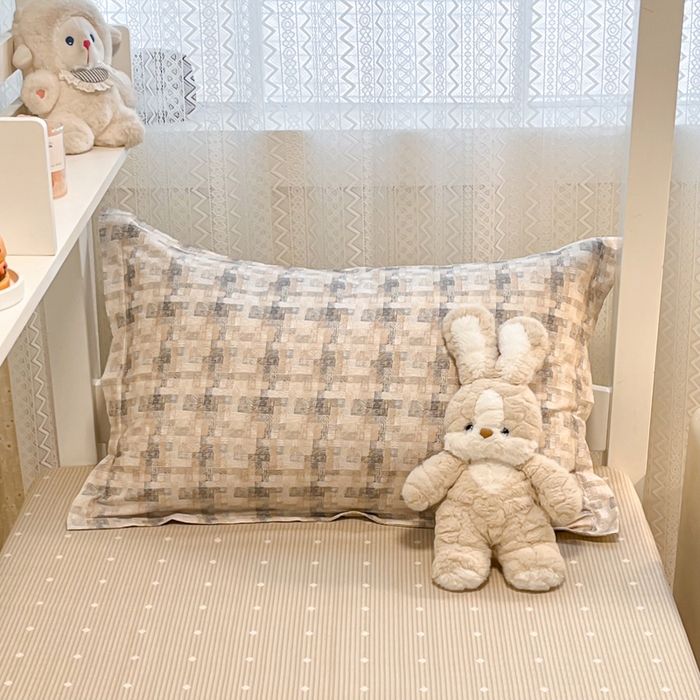 91家纺网 家纺一手货源 找家纺 2024新款小清新全棉印花学生宿舍三件套-68系列 D艾瑞