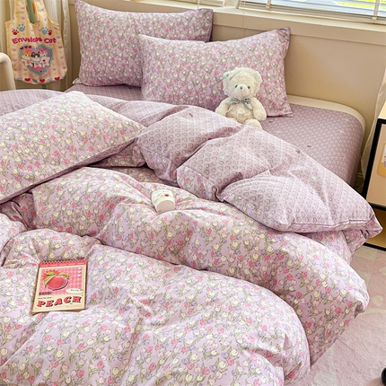 91家纺网 家纺一手货源 找家纺 （总）简宜家居（朝初家纺）2025新款40支全棉四件套