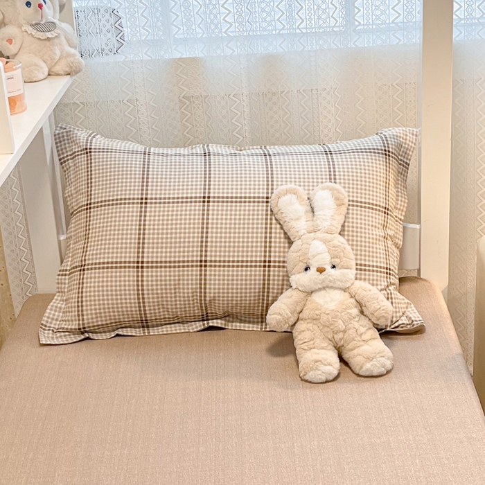 91家纺网 家纺一手货源 找家纺 2024新款小清新全棉印花学生宿舍三件套-68系列 D雅致