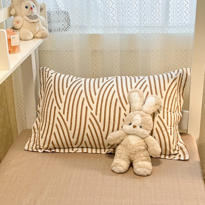 91家纺网 家纺一手货源 找家纺 2024新款小清新全棉印花学生宿舍三件套-68系列 D里斯本