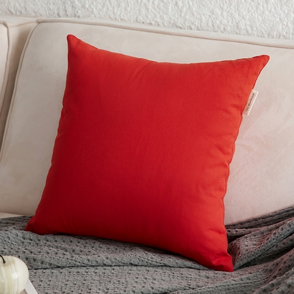 91家纺网 家纺一手货源 找家纺 （总）美茉家居 2024新款纯棉素色帆布方形抱枕