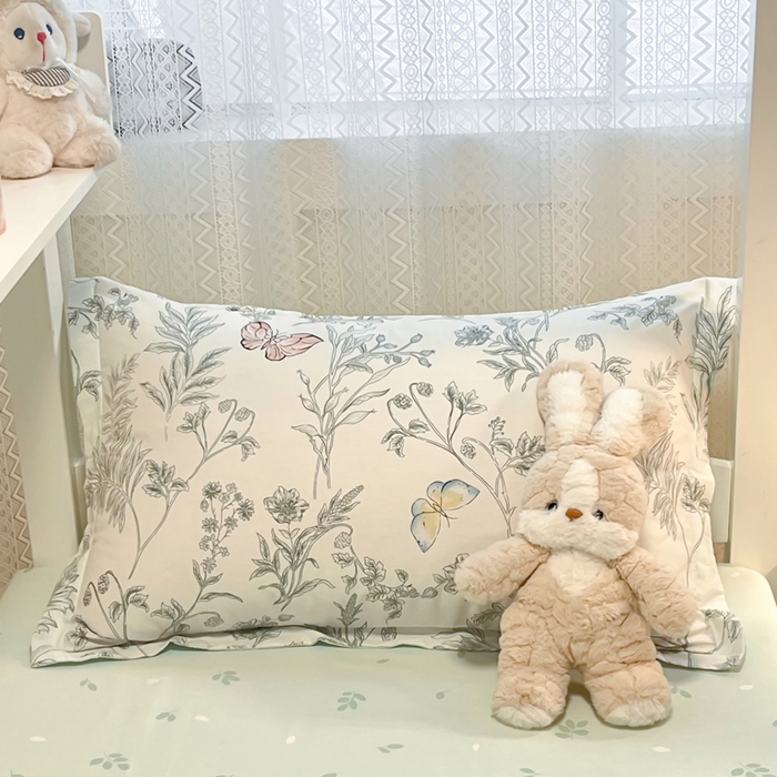 91家纺网 家纺一手货源 找家纺 2024新款小清新全棉印花学生宿舍三件套-68系列 B素汐