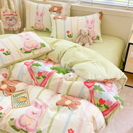 91家纺网 家纺一手货源 找家纺 （总）简宜家居（朝初家纺）2025新款40支全棉四件套