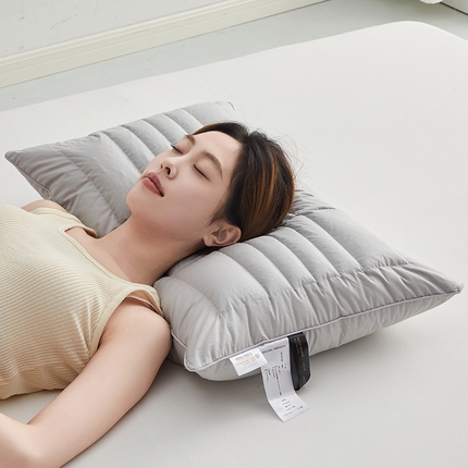 91家纺网 家纺一手货源 找家纺 （总）安力森/诚臻酒店用品酒店用品 2025新款全棉酒店宾馆民宿荞麦壳荞麦枕芯枕头