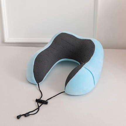 91家纺网 家纺一手货源 找家纺 （总）其乐枕芯 2024新款驼峰U型记忆棉护颈枕头枕芯超30天不退不换 