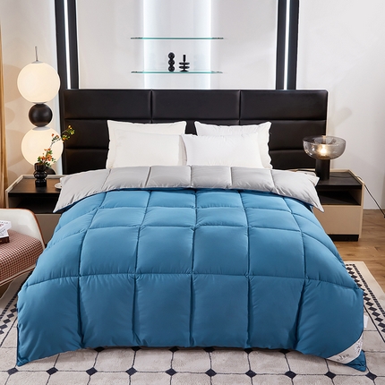 91家纺网 家纺一手货源 找家纺 （总）美之润家纺 2025新款全棉昆仑山羽丝绒冬被-舒蔓