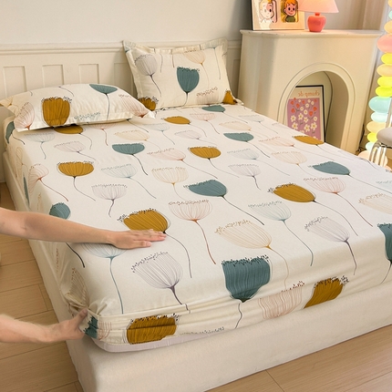 91家纺网 家纺一手货源 找家纺 （总）2025新款加厚生态磨毛单床笠