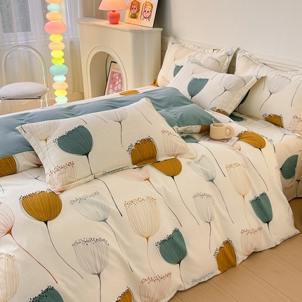 91家纺网 家纺一手货源 找家纺 （总）2025新款加厚生态磨毛床单四件套