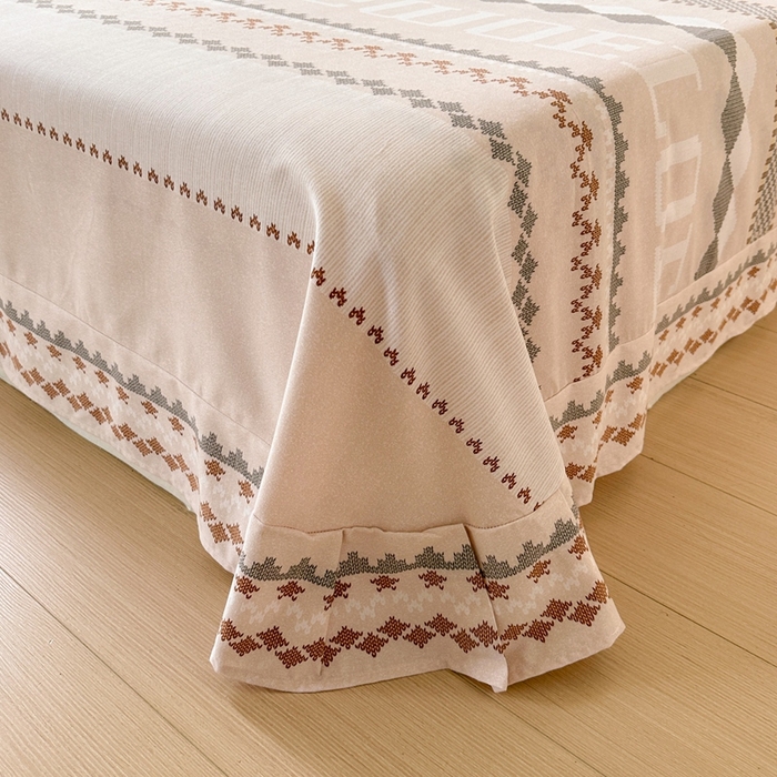 91家纺网 家纺一手货源 找家纺 2025新款加厚生态磨毛单床单 卡蜜拉