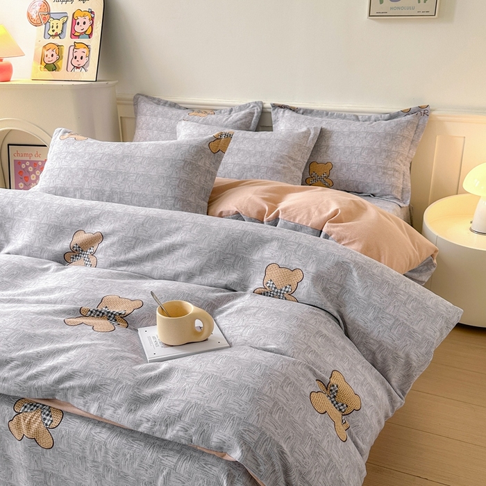 91家纺网 家纺一手货源 找家纺 2025新款加厚生态磨毛单枕套 罗拉