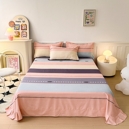 2025新款加厚生态磨毛单床单 杰森