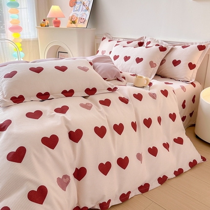 91家纺网 家纺一手货源 找家纺 （总）2025新款加厚生态磨毛床单四件套