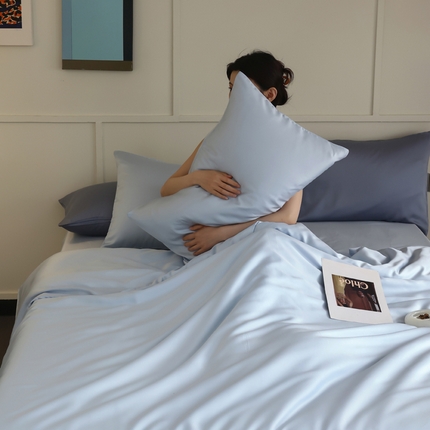 91家纺网 家纺一手货源 找家纺 （总）轩和 2025新款A类LF60S兰精天丝单品被套