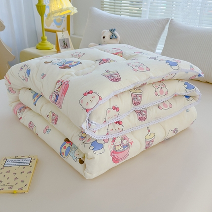 91家纺网 家纺一手货源 找家纺 （总）U被家纺 2025新款学生季糯叽叽秋冬被