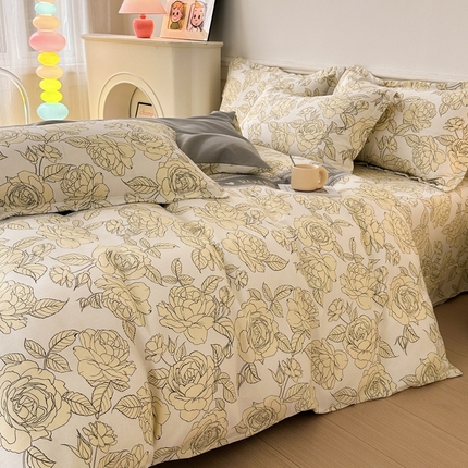 91家纺网 家纺一手货源 找家纺 （总）2025新款加厚生态磨毛床单四件套