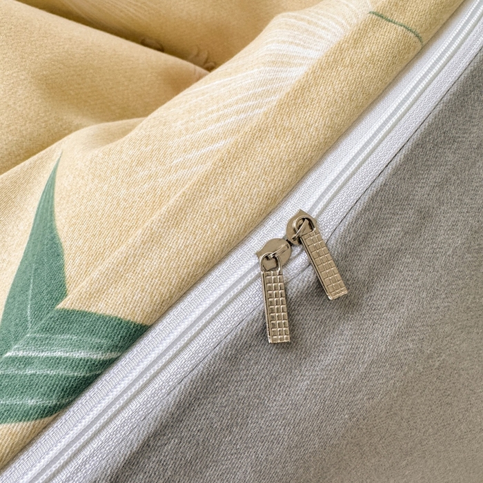 91家纺网 家纺一手货源 找家纺 2025新款加厚生态磨毛床单四件套 金花浮梦