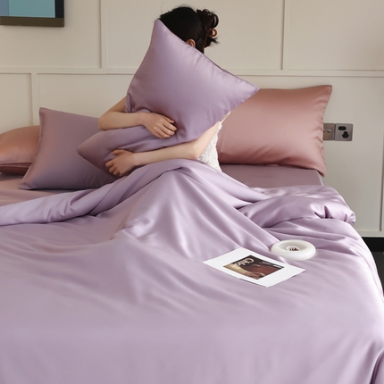 91家纺网 家纺一手货源 找家纺 （总）轩和 2025新款A类LF60S兰精天丝单品被套