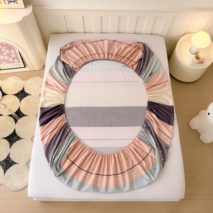 91家纺网 家纺一手货源 找家纺 2025新款加厚生态磨毛单床笠 杰森