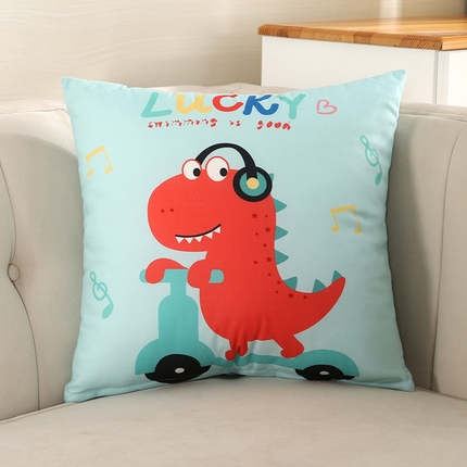 91家纺网 家纺一手货源 找家纺 （总）囍莱家纺 2024新款亲肤短毛绒卡通抱枕Y012