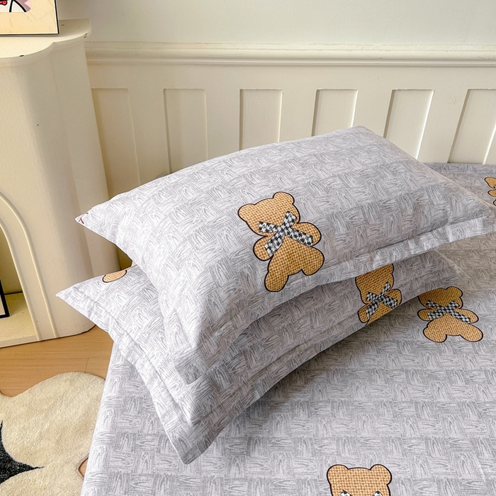 91家纺网 家纺一手货源 找家纺 2025新款加厚生态磨毛单枕套 罗拉