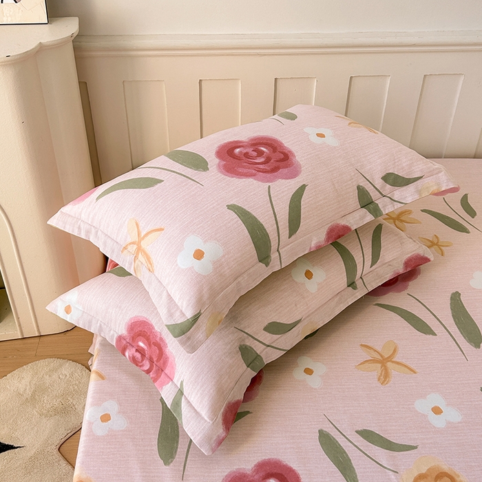 91家纺网 家纺一手货源 找家纺 2025新款加厚生态磨毛单枕套 知否