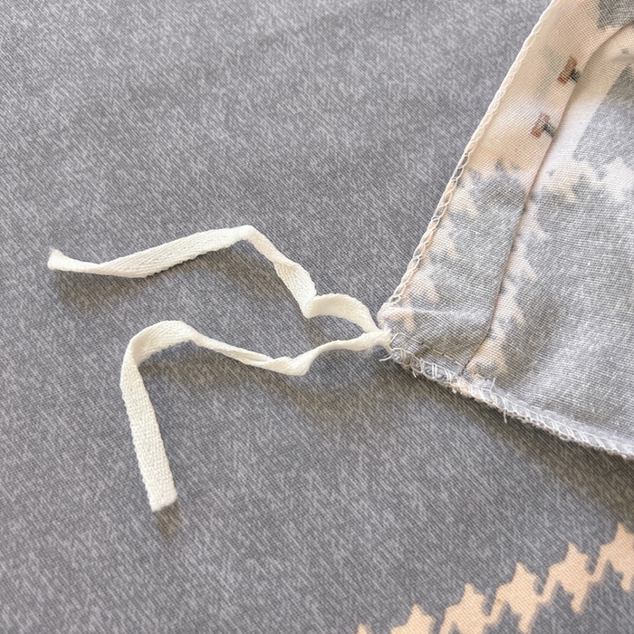 91家纺网 家纺一手货源 找家纺 2025新款加厚生态磨毛床单四件套 兰迪