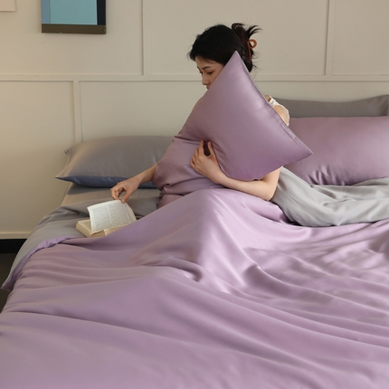 91家纺网 家纺一手货源 找家纺 （总）轩和 2025新款A类LF60S兰精天丝单品被套